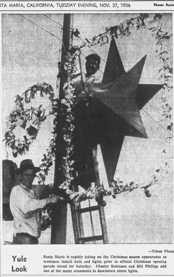 Clipping from Santa Maria Times